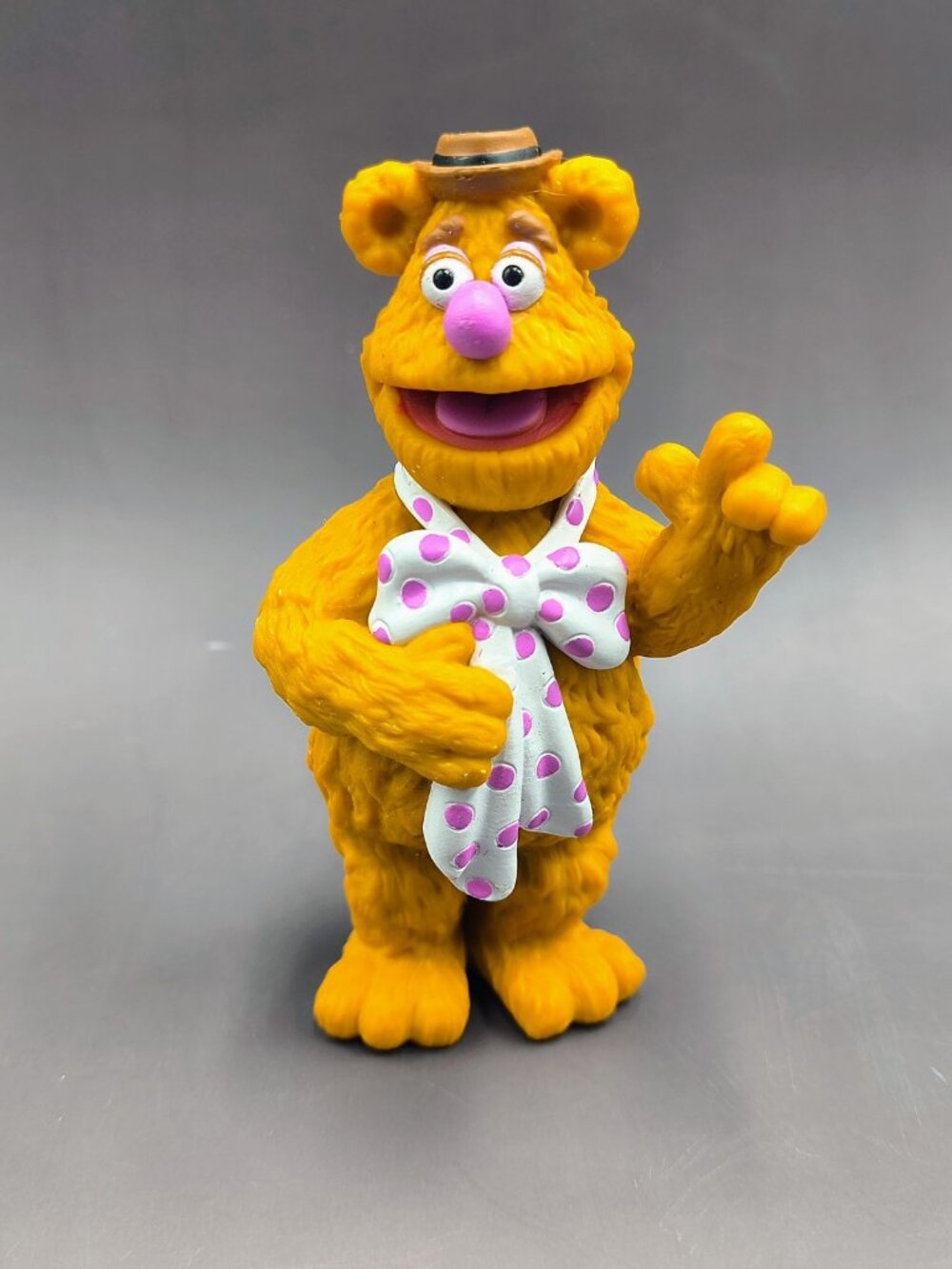 Muppets Fozzie Bear Pvc Figure Disney 2011 NWOP 4 inch